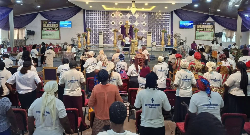 Untouchable Women Fellowship gathered inside the GWM auditorium